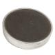 Ferrite pot magnet Ø25x7 mm with M4 Screw Socket and 4,0 kg holding force